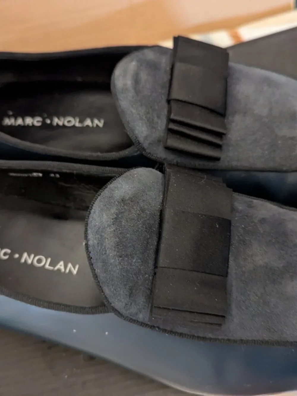 MARC NOLAN Men's Dress Shoes Navy Blue Size 9.5